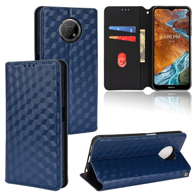 Nokia G300 Case , Magnetic Wallet PU Leather Flip Cover Card Holde Case for Nokia G300