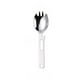 thumbnail image 2 of Utensilios de cocina, accesorios de cocina, cuchara de acero inoxidable 304, cuchara dentada, tenedor, cuchara de postre, tenedor de fruta, multifuncional, portátil para exteriores, un tenedor, tenedo, 2 of 8