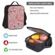 thumbnail image 5 of Fotbe Flamingos Set Escolar 3 en 1 para Niños - Mochila Duradera con Lonchera Aislante y Estuche para Lápices - Mochila Escolar para Niños y Niñas, 5 of 7