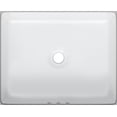 thumbnail image 2 of Miseno MNO1713BWH 17 x 13 in. Rectangular Undermount Bathroom Sink with Rear Overflow, White, 2 of 7