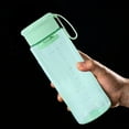 thumbnail image 4 of Oefntac Water Bottle 600ML Leakproof Sports Water Bottle with Carry Strap Plastic Water Bottle for Hot and Cold Drinks Outdoor, 4 of 6