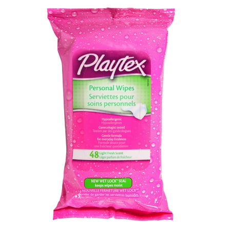 Playtex Personal Cleansing Cloth 48ct (Best Feminine Hygiene Wipes)