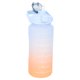 thumbnail image 2 of Botella de agua con degradado de color, portátil, con asa, 2 of 5