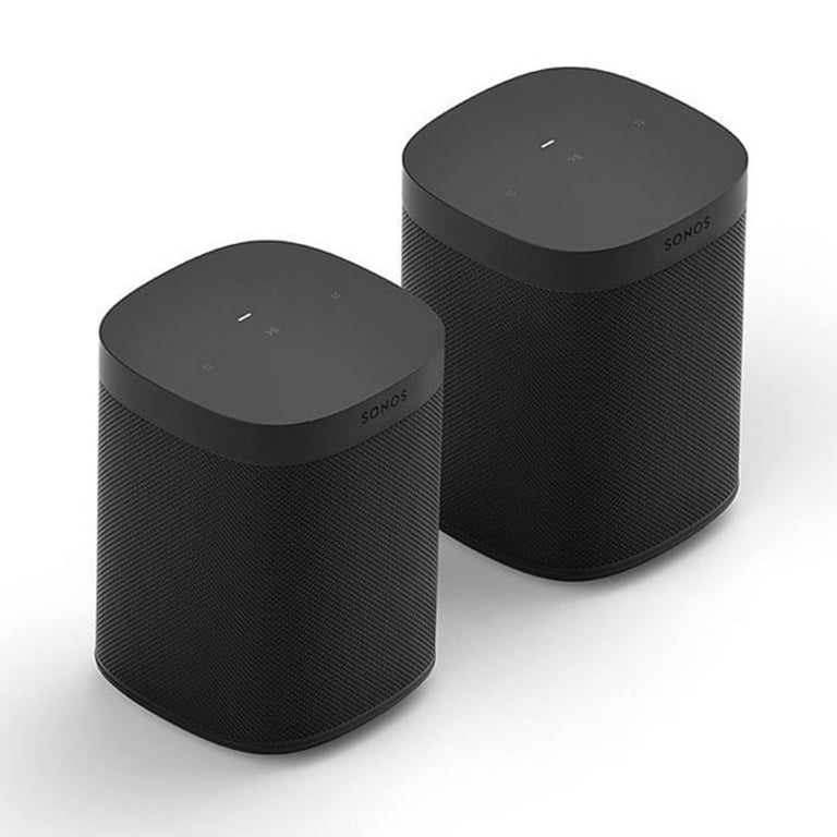 Sonos One SL Shadow Edition, Compact, Humidity Resistant, 2 Sonos One SL Shadow Edition, Compact, Humidity Resistant, 2