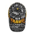 thumbnail image 4 of Fotbe Travel Classic Baseball Cap, Adjustable Snapback Hats, Outdoor Baseball Hat for Men and Women Cotton Soft, 4 of 9