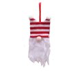 thumbnail image 1 of Bewildely Colgante de Navidad Muñeca sin rostro Colgante de Navidad Chimenea Estante de pared Colgante Hogar Hotel Decoración Ornamento Niños Niños Kits de decoración para fiestas Tipo 1 Bewildely HA069888-01, 1 of 6