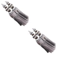 thumbnail image 4 of Decodeary 2pack/lot High Curtain Tassel Easy To Excellent Decor For Wide Application Suitable Polyester High silver gray 2Set, 4 of 6