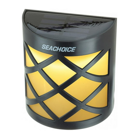 Seachoice 03707 Solar Side-Mount LED Lamp, Warm White