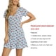 thumbnail image 3 of Sonducket Vestidos acampanados para mujer, Sexy de manga corta a la moda para mujer, vestido holgado de diario con estampado Floral de cintura Vestidos Caqui SG, 3 of 6