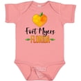thumbnail image 3 of Inktastic Fort Myers Florida Orange in Heart Boys or Girls Baby Bodysuit, 3 of 5