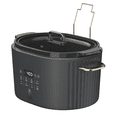 thumbnail image 2 of Thyme & Table 6QT Programmable Slow Cooker, Slate Grey, 2 of 11