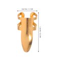 thumbnail image 2 of WEUVEB 10Ud Plectros Metálicos Ajustables Para Guitarra Acústica Eléctrica Con Ergonómico, 2 of 6