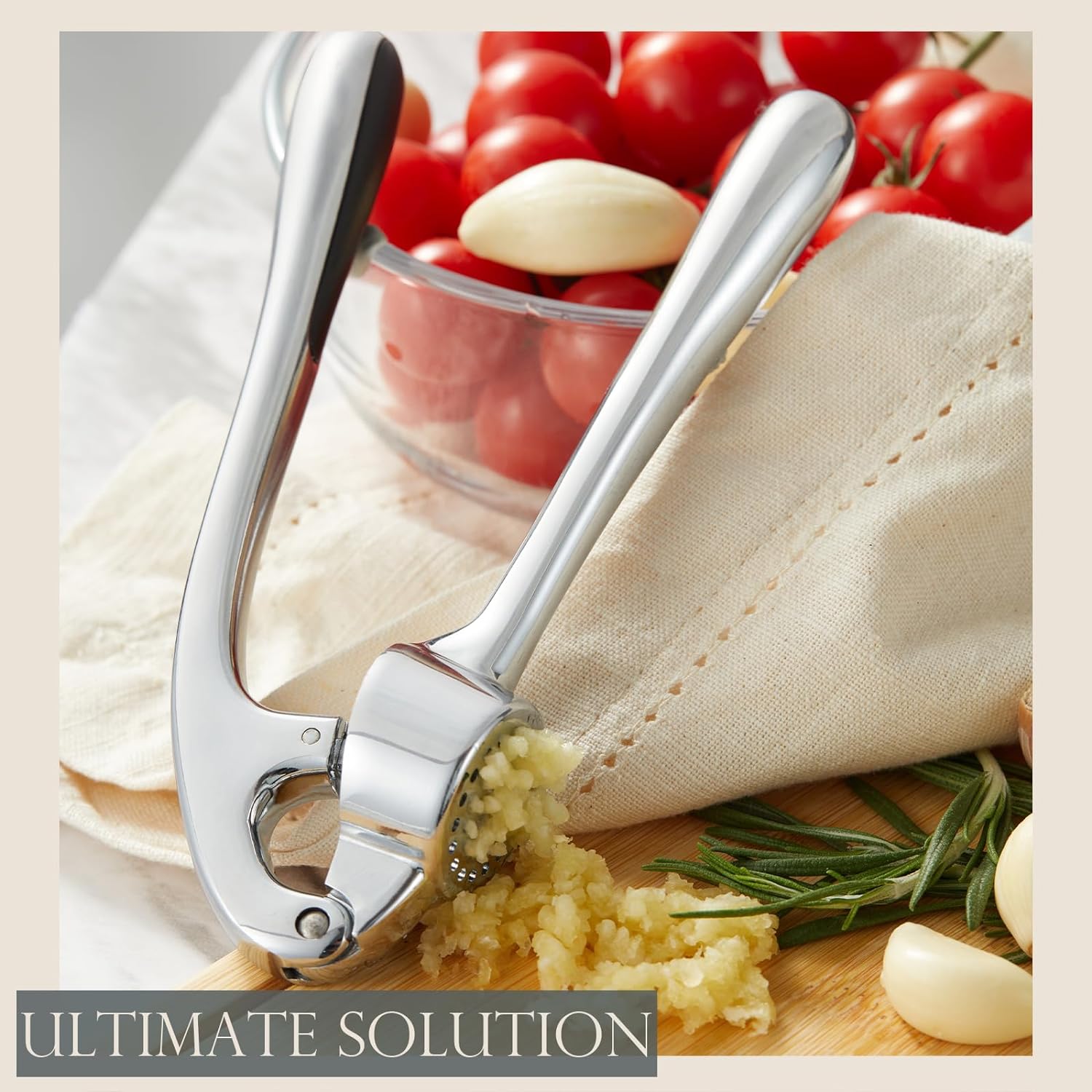 Kitessensu Stainless Steel Garlic Press photo 5