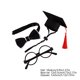 thumbnail image 3 of Gorro de graduación para mascotas con pajarita y gafas: atuendo ajustable para la graduación de gatos y perros, accesorio adorable para fotos escolares en ceremonias académicas y recuerdos de an, 3 of 6