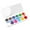 A, variant on Under $2 Watercolor Paint Set, Multicolor Water Colour Set , Heart-Shaped Watercolor Paint Set, 12/14/18 Colors with Brush, Washable for Art And Craft, by Goohae
