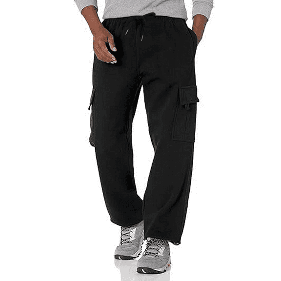 Puztloy Cargo Pants for Men, Sweatpants for Men with Drawstring Waist, Joggers for Men with Pockets Work Mens Casual Pants