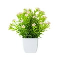 thumbnail image 2 of YAOMOBB Simulation Bonsai Mini Artificial Potted Plant Realistic Fade Free Decor Easy Care UV resistant Table Centerpiece, 2 of 6