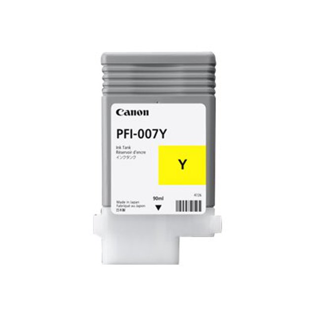Canon PFI-00 7Y - 90 ml - Jaune - original - Réservoir d'Encre - pour imagePROGRAF iPF670E