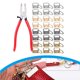 thumbnail image 2 of Bewildely Kit de Hardware de llavero, llavero profesional de tamaño pequeño, herramienta de fabricación, muñequeras de utilería, conjunto de Clip de De coser Bewildely HA013666-00, 2 of 6