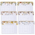 thumbnail image 2 of 2024-2025 Calendar - Cabbrix Wall Calendar 2024-2025, Twin-Wire Binding, Hanging Hook, Floral Design, 2 of 6