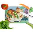 thumbnail image 2 of Caroline's Treasures Corgi Momma's Love Glass Cutting Board Large, 2 of 2
