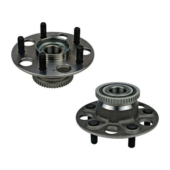 Rear Wheel Bearing Hub Assembly Set of 2 - Compatible with 1998 - 2002 Honda Accord 3.0L V6 (with Front and Rear Disc Brakes) 1999 2000 2001
