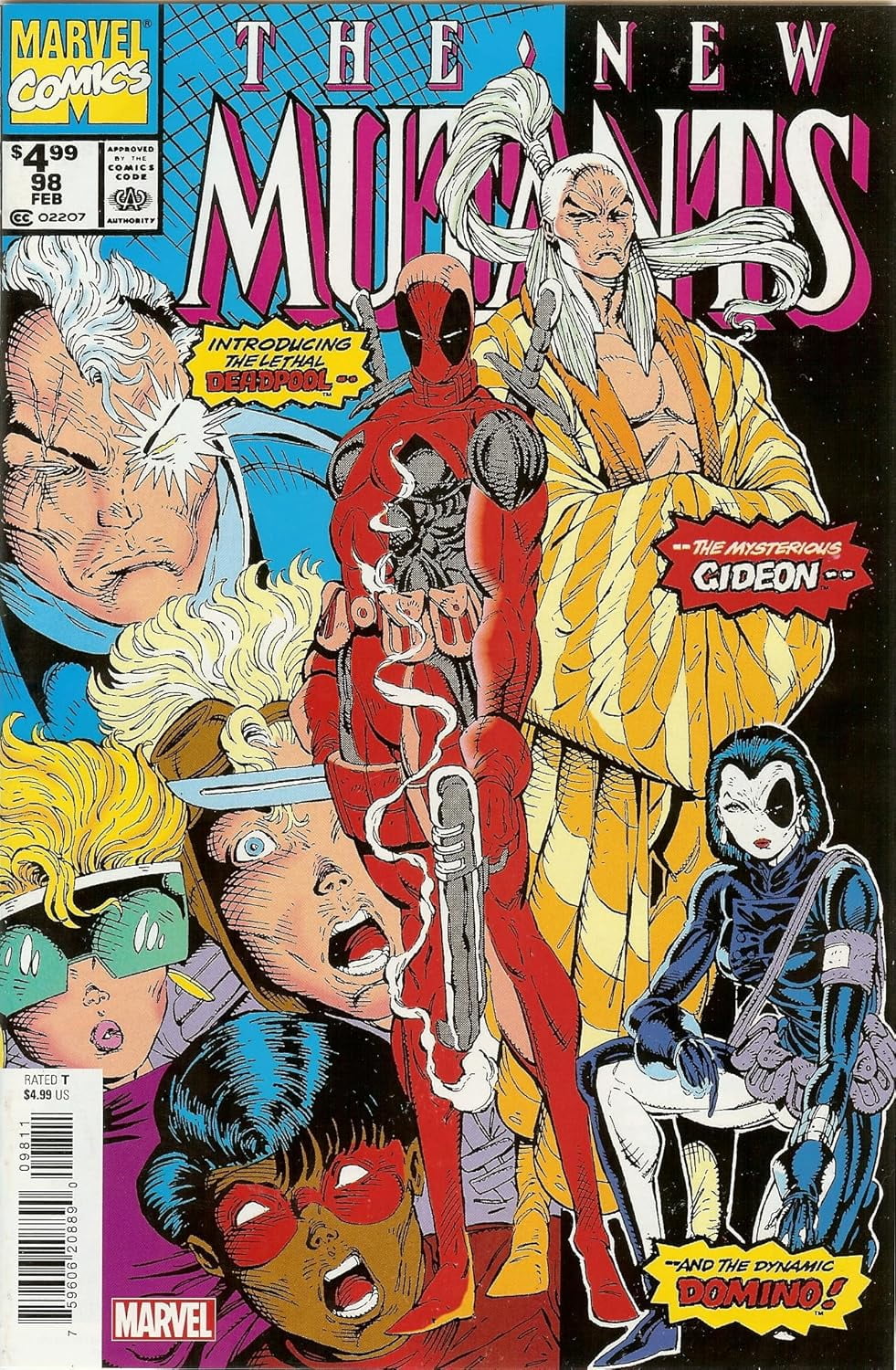 NEW MUTANTS #98 FACSIMILE EDITION REPRINT NM NEW PRINTING