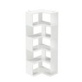 thumbnail image 4 of UBesGoo 6 Tiers Corner Shelf Bookshelf Bookcase Shelving Units Free Standing Shelving Unit White, 4 of 16