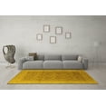 thumbnail image 3 of Ahgly Company Machine Washable Indoor Rectangle Oriental Yellow Traditional Area Rugs, 2' x 4', 3 of 4