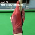 thumbnail image 4 of Breathable Billiards Gloves Enhanced Grip Left Right Hand Wear-resistant Anti-slip Stable Pole Billiards Gloves-Left Hand,Wine Red, 4 of 8