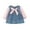 Pink, variant on Zwiiyzr 8M-5T Infant Baby Girls Princess Dress Kids Denim Shirt Dress Spliced Long Sleeve Dress Toddler Birthday Party Gowm Pink