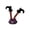 Purple, variant on Inverted Elf Witch Leg Props Halloween Party Decoration for Doorway Room Table Garden Corridor Haunted House Indoor Outdoor Purple