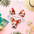 thumbnail image 6 of Pixel Dog Detachable Sponge Adjustable Strap Bikini Set Two-Pack Swimsuit Swim Suits Swim Wear, 6 of 6