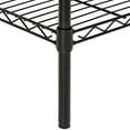 thumbnail image 4 of Black Metal Shelving Unit, UHOMEPRO 5-Tier Heavy Duty Height Adjustable Kitchen Storage Shelves, Wire Shelving for Home, Wire Storage Racks for Garage Office kitchen, 35"L x 14"W x 70"H, W1267, 4 of 5