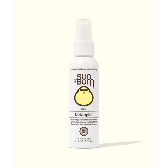Sun Bum Sun Bum Curls & Waves Detangler Vegan and Cruelty Free Moisturizing Hair Treatment for Wavy and Curly Hair 2 Pack