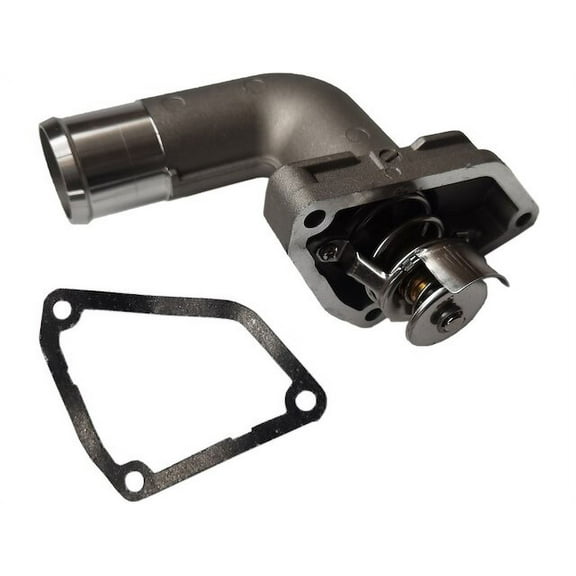 Engine Coolant Thermostat Housing Assembly - Compatible with 2007 - 2018 Nissan Altima 3.5L V6 2008 2009 2010 2011 2012 2013 2014 2015 2016 2017