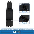 thumbnail image 4 of Interruptor de ventana eléctrica Unique Bargains No.56049804AA/56049804AB/56049804AC/56045538AD Interruptor de control de ventana para Dodge Dakota para Ram 1500 Negro, 4 of 7
