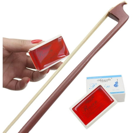 Red Violin Resin Mini Bow Rosin for Viola Cello Bowed String Musical ...
