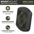 thumbnail image 2 of Scosche MagicMount Magnetic Suction Cup Windshield / Dash Car Mount 360° Adjustable Black MAGWSM2, 2 of 7