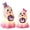 2pcs Ghost, variant on Ayieyill 2pcs Lighted Halloween Ghost Family Decor, Resin Ghost Figurines with Purple Pumpkin, Pink Halloween Decor for Halloween Table Decorations