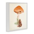 thumbnail image 2 of Stupell Industries Farmhouse Mushroom Pinecone Botanicals White Framed Giclee Art, 12 x 12, by Lucca Sheppard, 2 of 7