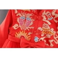 thumbnail image 6 of Youmylove Toddler Kids Baby Children Fairy Hanfu Dresses For Retro New Year Princess Dresses Embroidery Tang Suit Performance Partys Baby Playwear, 6 of 9