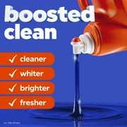Tide Laundry Detergent Liquid with 6X Boosted Cleaning Power, Original Scent, 125 fl oz, 100 Loads