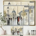 thumbnail image 3 of Designart ' Love in Paris I ' Romantic French Country Framed Canvas, 3 of 3
