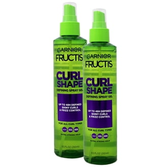 3 Pack Garnier Fructis Style Curl Shape Defining Spray Gel 8.5 Oz