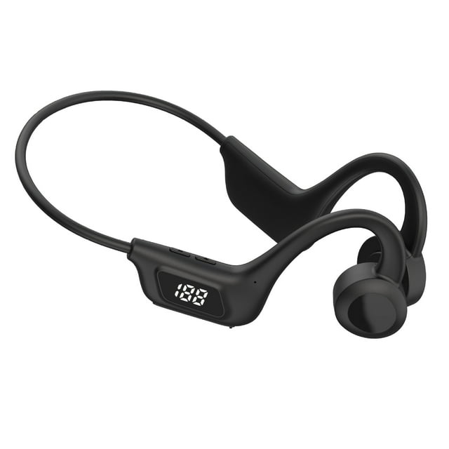 Concepto de conducción ósea del oído abierto Auriculares Auriculares deportivos inalámbricos Bluetooth con micrófono Auricular Ligero Sin dolor Auricular a prueba de sudor