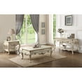 thumbnail image 2 of ACME Ragenardus 1 Drawer Wooden End Table with Bottom Shelf in Antique White, 2 of 2