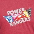 thumbnail image 3 of CafePress - Power Rangers Hero Poses Men's Deluxe T Shirt - Mens Tri-blend T-Shirt, 3 of 4