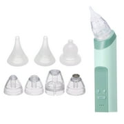GoolRC 2 in 1 Baby Nasal Aspirator Blackhead Remover Electric Nose Suction Nose Cleaner Booger Sucker for Infants USB Charging