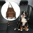 thumbnail image 2 of Unique Bargains 1 Pc Removable Pet Car Seat Cover for Pet 50.79"x39.37"x16.93" Brown, 2 of 6